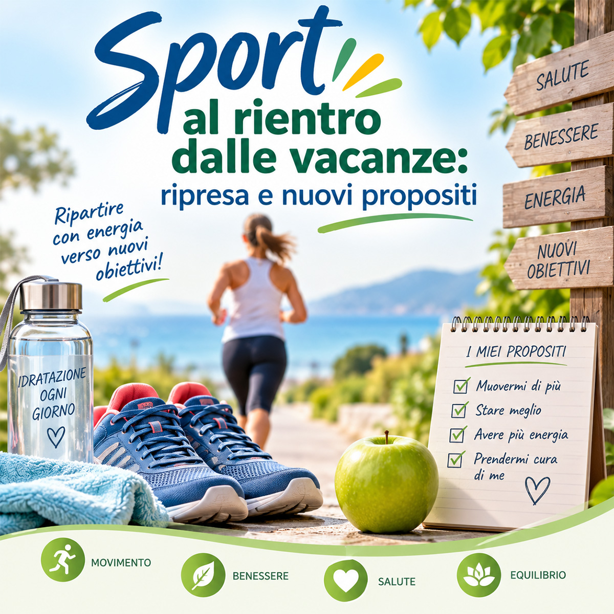 Sport al rientro dalle vacanze: ripresa e nuovi propositi
 - Farmacia Angelo Greco
